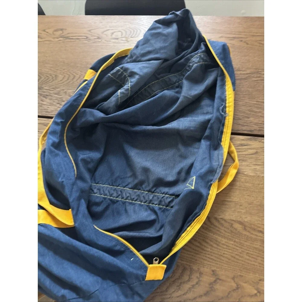 Vtg Union Pacific Railroad Salt Lake Derrick Crew Large Duffle Bag early 80's?